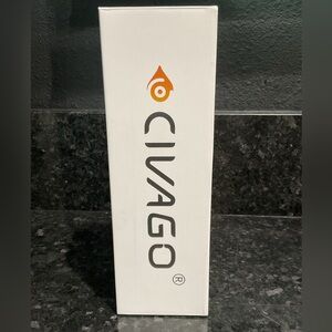 CIVAGO 16 oz Insulated Yellow Stainless Steel Bottle